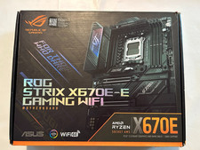 ASUS ROG STRIX  X670E-E GAMING WIFI AMD AM5 ATX DDR5 X RYZEN 7/8/9XXX