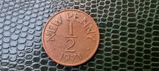 1/2 new penny 1971 Guernesey -