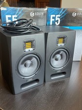Adam Audio - Coppia monitor da studio attivi F5 Nearfield (nero) usati con scatola