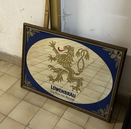 Specchio pubblicitario vintage - specchio,