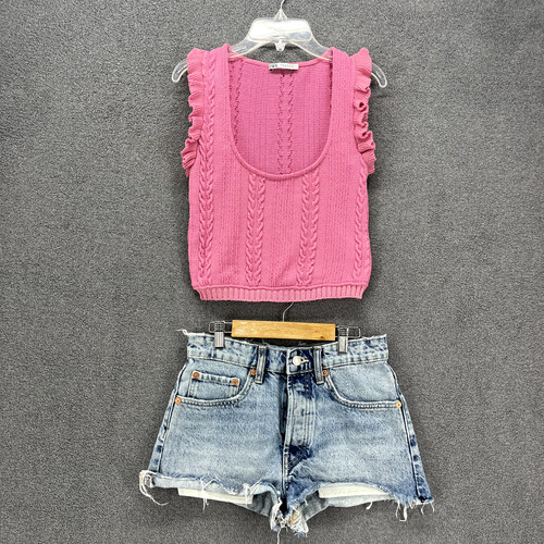 Zara outfit top piccolo - top,