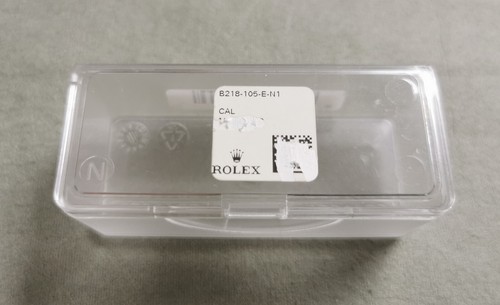 Rolex service plastic - box, for