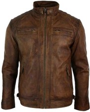 Giacca uomo vera pelle vintage