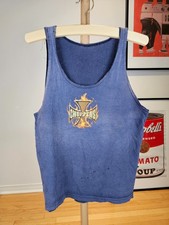 TOP TABK VINTAGE ANNI 90 CHOPPERS SFUMATO SBIADITO TRASH INVECCHIATO TAGLIA MEDIA