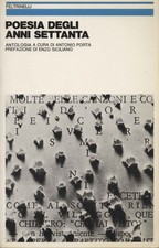 Poesia degli anni settanta -