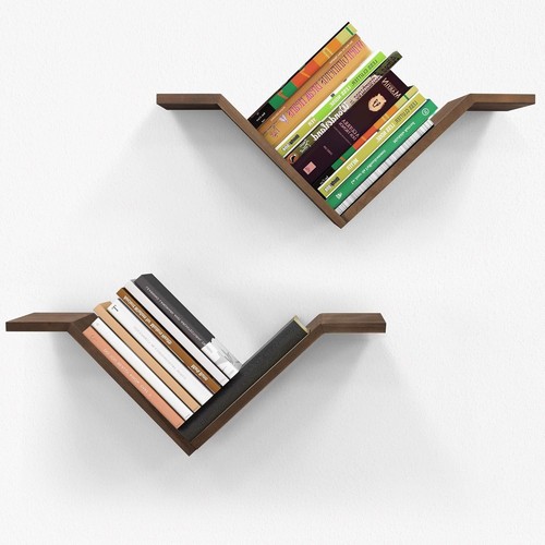Mazjoaru wall mounted shelves - wall,