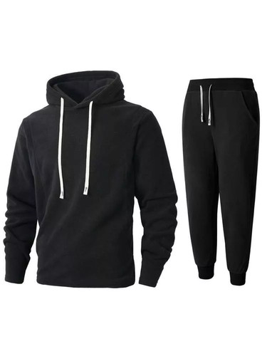 Completo uomo nero casual - completo, con