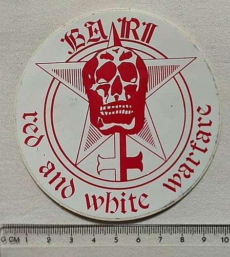 Adesivo ultras red and white - adesivo,