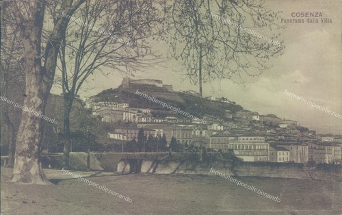 Cartolina cosenza citta - z6, citta'