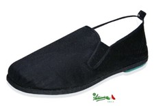 DE FONSECA lungamarcia tessuto nero nere comode elastici espadrillas gomma corda