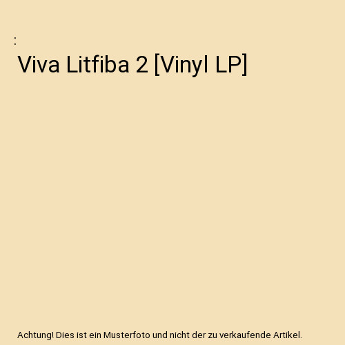 Viva litfiba vinyl lp - viva,