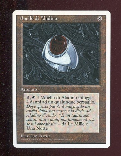 Magic anello aladino mtg - magic,