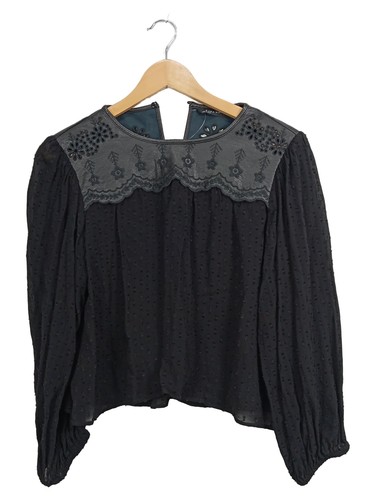 Zara woman damen - bluse, langarm