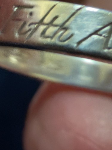 Anello fascia stretta - anello, a