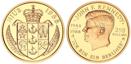 Niue 250 dollari - dollari, f