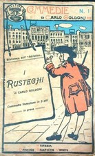 RACCOLTA COMMEDIE DI CARLO GOLDONI DAL N. 1 AL 20. MANCANO IL NUMERO 14-18