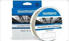 MONOFILO SHIMANO TECHNIUM INVISITEC RICOPERTO FLUOROCARBON 150mt 300mt