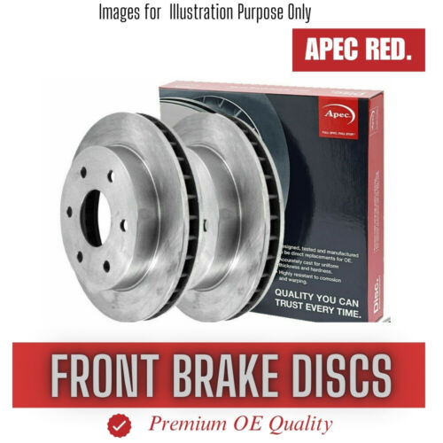 Brake discs pair front - brake,