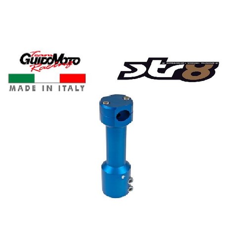 Piantone lungo blu anodizzato - lungo,