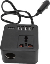 Inverter per Auto Da 150 W, Inverter Da 12V Da 24V a 220 V 110 V per Spina per A