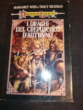 I DRAGHI DEL CREPUSCOLO D'AUTUNNO DRAGON LANCE MARGARET WEIS TRACY HICKMAN CDE
