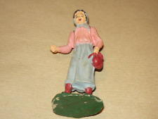 STATUINA DEL PRESEPE ANZIANA COMPOSIZIONE cm. 9 CHIALU' CONFALONIERI