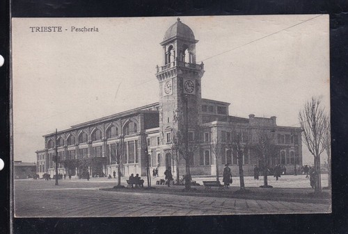 Cartolina trieste pescheria - cartolina,