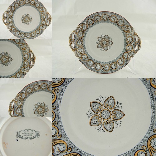Antico piatto vassoio ceramica - piatto,