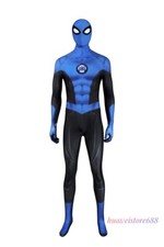 Costume tuta Spiderman blu