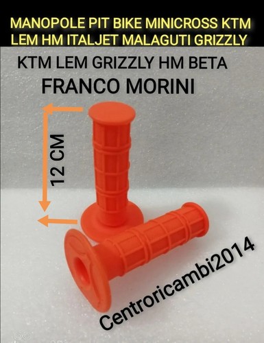 Manopole minicross ktm - manopole, lem