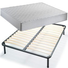 MATERASSO + RETE a  DOGHE MATRIMONIALE 160x190 QUALITA'