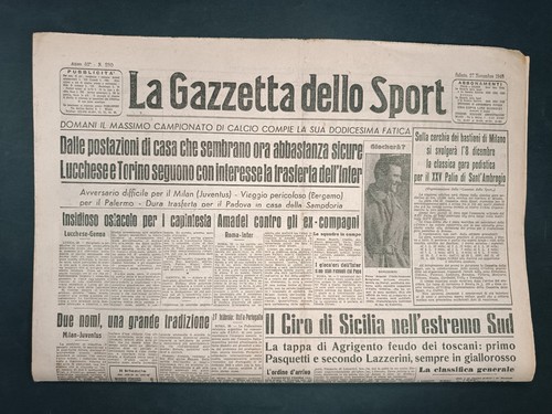 Gazzetta dello sport - gazzetta,