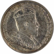 1908 canada centesimi grande - canada, 5