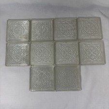 Dieci piastrelle vetro prisma