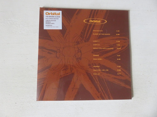 Orbital the brown album - album, rough