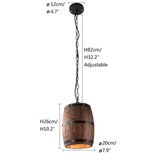 Lampada a Botte Retrò in