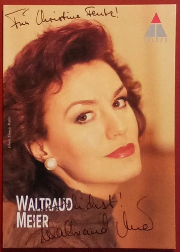 Waltraud meier mezzo - mezzo, soprano