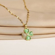 Collana in acciaio ciondolo a