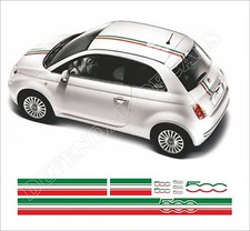 Fiat 500 Stripes Abarth Racing