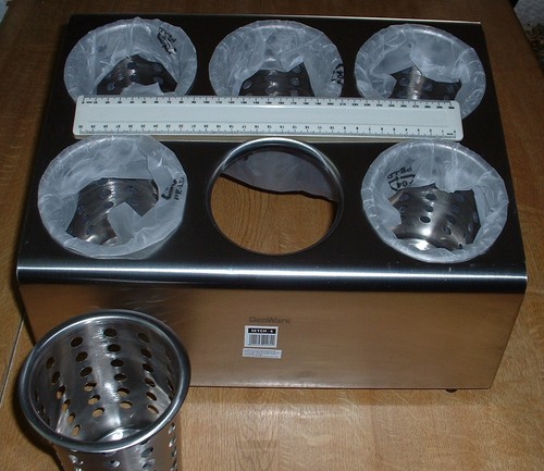 Genware porta posate acciaio - genware,