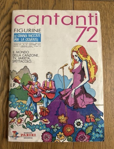 Album figurine panini cantanti - panini,