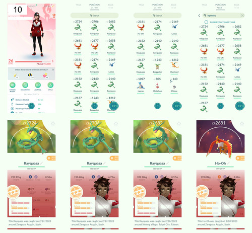 Pokémon acc lvl 1 - 26,