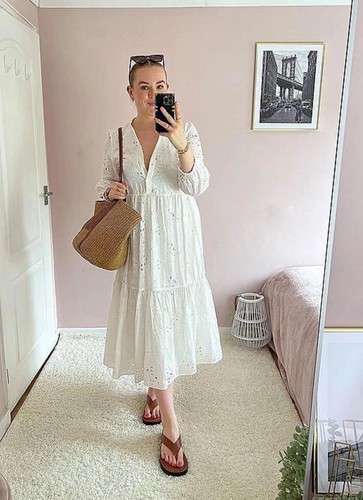 Zara abito midi - zara, con