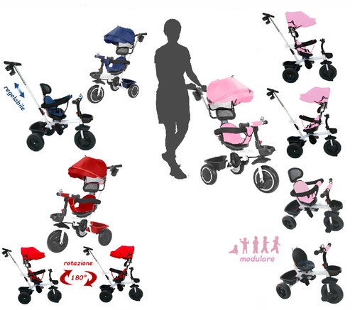 Triciclo modulare evolutivo - modulare,