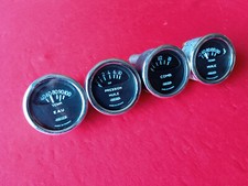 AR SZ TZ ABARTH 4 MANOMETRI JAEGER BENZINA PRESSIONE OLIO TEMPERATURA OLIO ACQUA