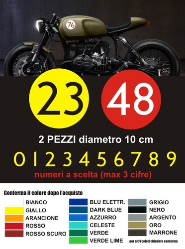 Adesivi numero - 2,