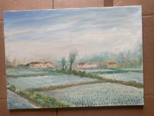 Olio tela ulivieri 1993 - olio,