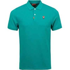 Nike Golf Tiger Woods Frank Polo Masters CJ0880-370 verde nettuno NUOVE taglia XL
