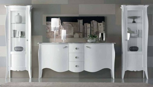 Credenza laccato bianco ante - laccato,