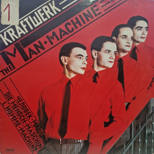 Kraftwerk man machine - lp,